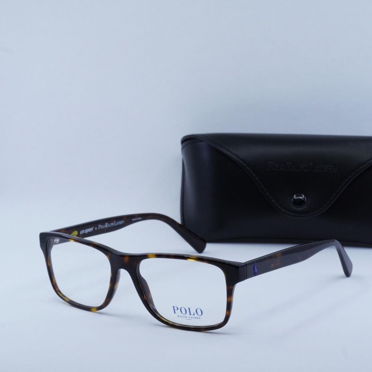 Polo Ralph Laurent PH2223 6132 Shiny Havana 56mm Eyeglasses