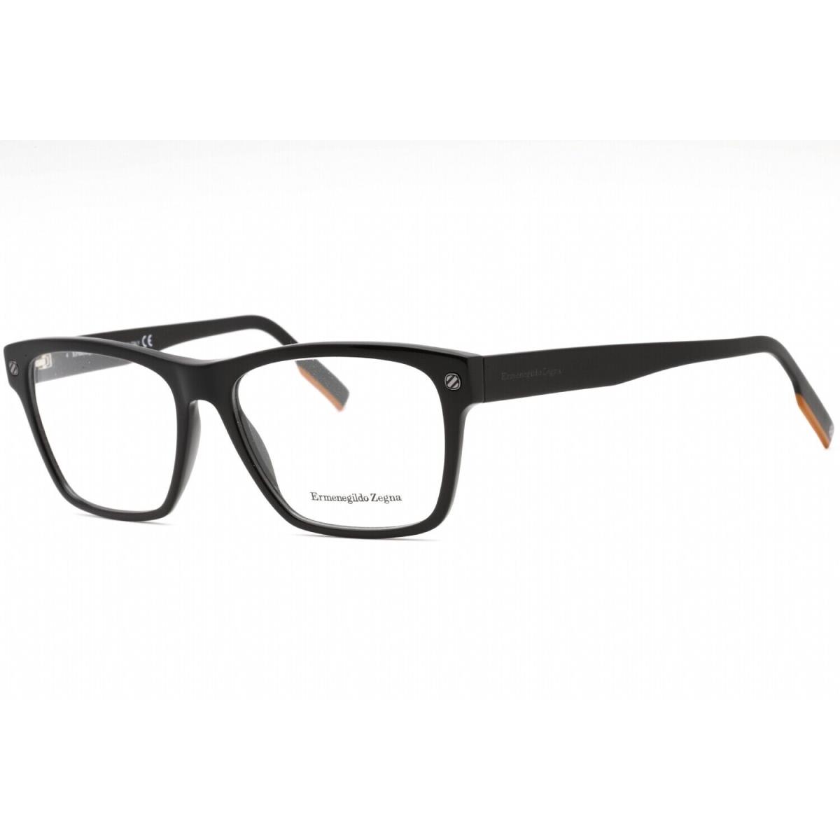 Ermenegildo Zegna EZ5231 001 Eyeglasses Shiny Black Frame 56mm