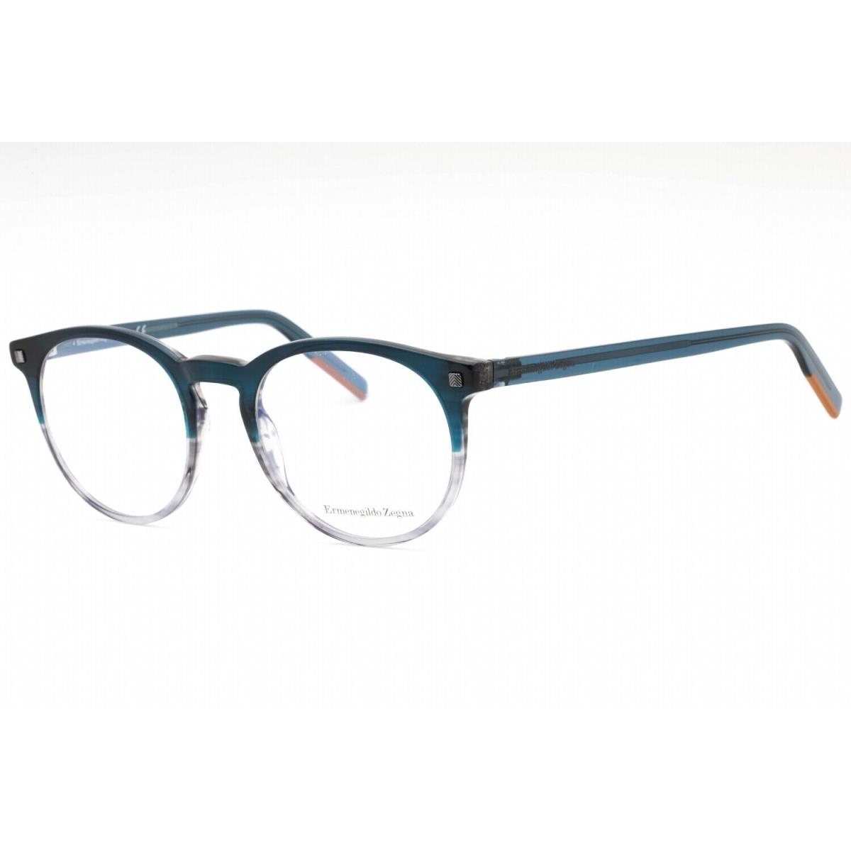 Ermenegildo Zegna EZ5214 092 Eyeglasses Blue Frame 52mm