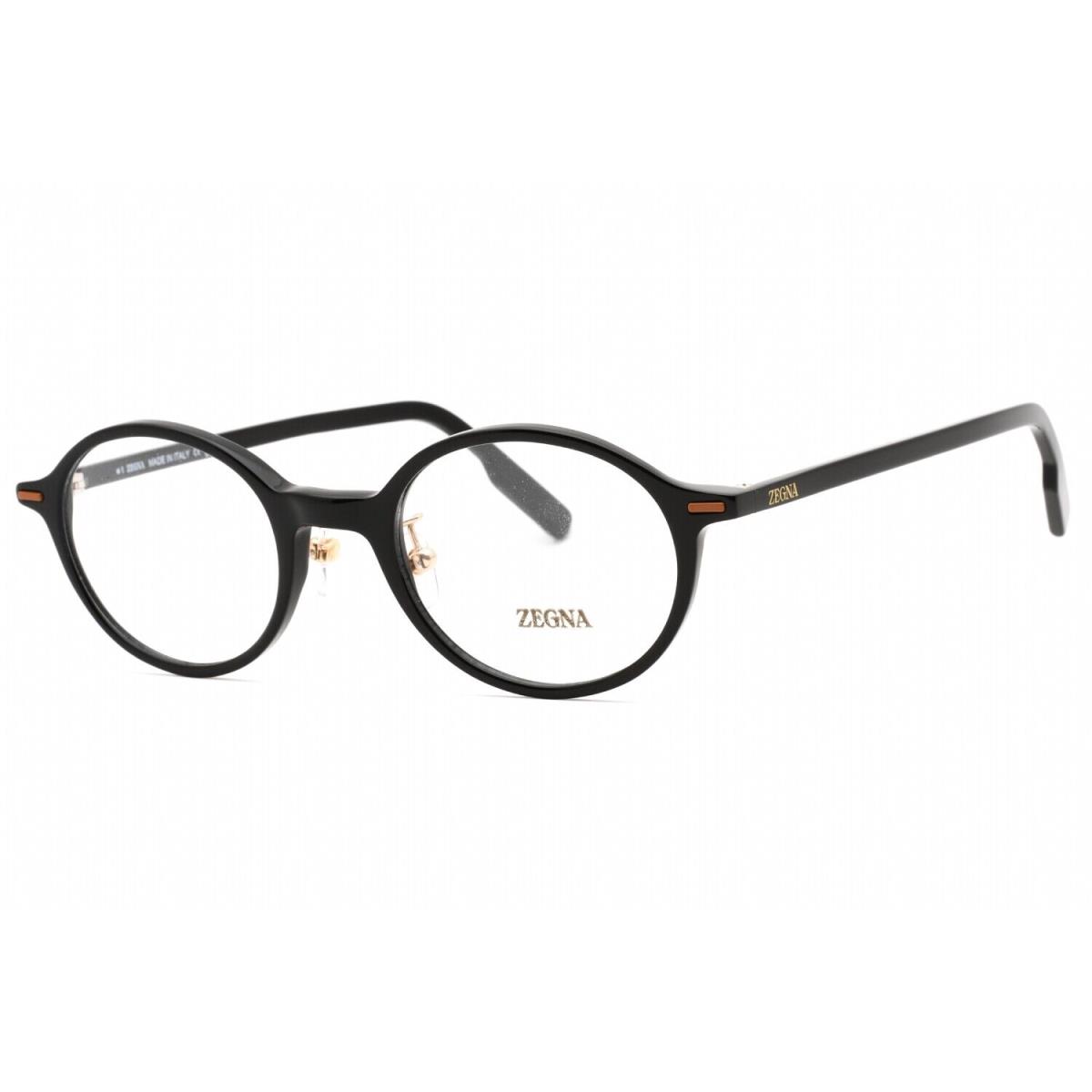 Ermenegildo Zegna EZ5256 001 Eyeglasses Shiny Black Frame 48mm