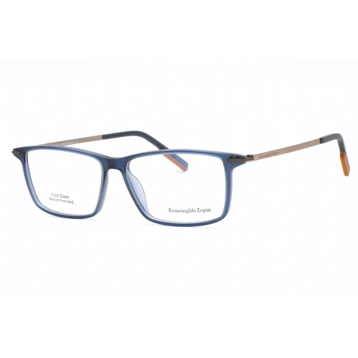 Ermenegildo Zegna EZ5204-090-58 Eyeglasses Size 58mm 14mm 145mm Blue Men