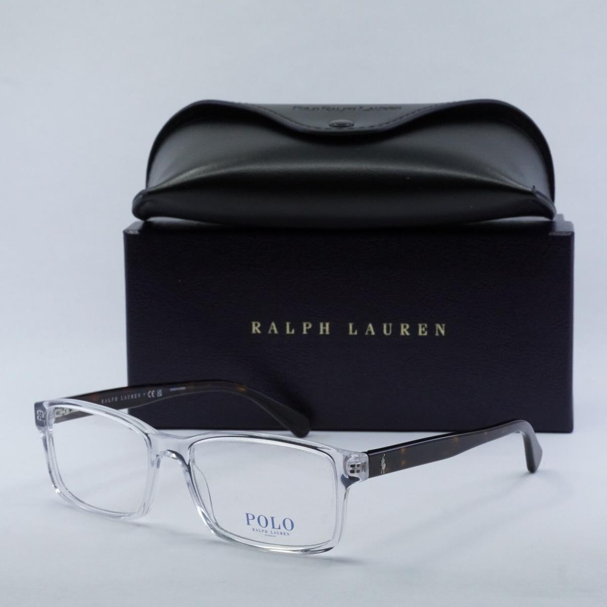 Polo Ralph Laurent PH2123 5331 Shiny Crystal 58mm Eyeglasses