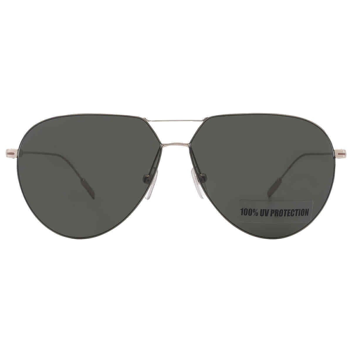 Ermenegildo Zegna Green Pilot Men`s Sunglasses EZ0185 30N 60 EZ0185 30N 60