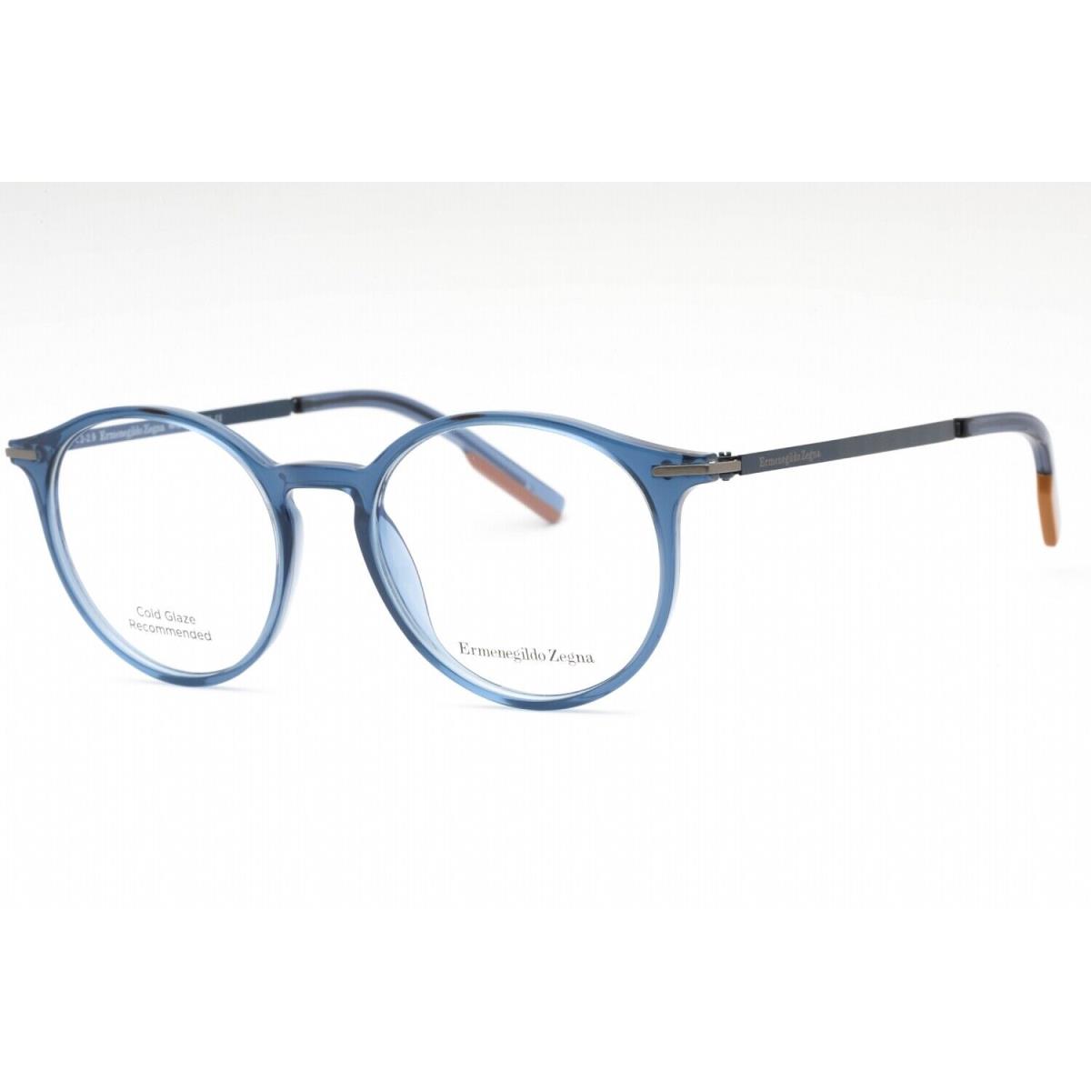 Ermenegildo Zegna EZ5171-090-51 Eyeglasses Size 51mm 18mm 145mm Blue Men