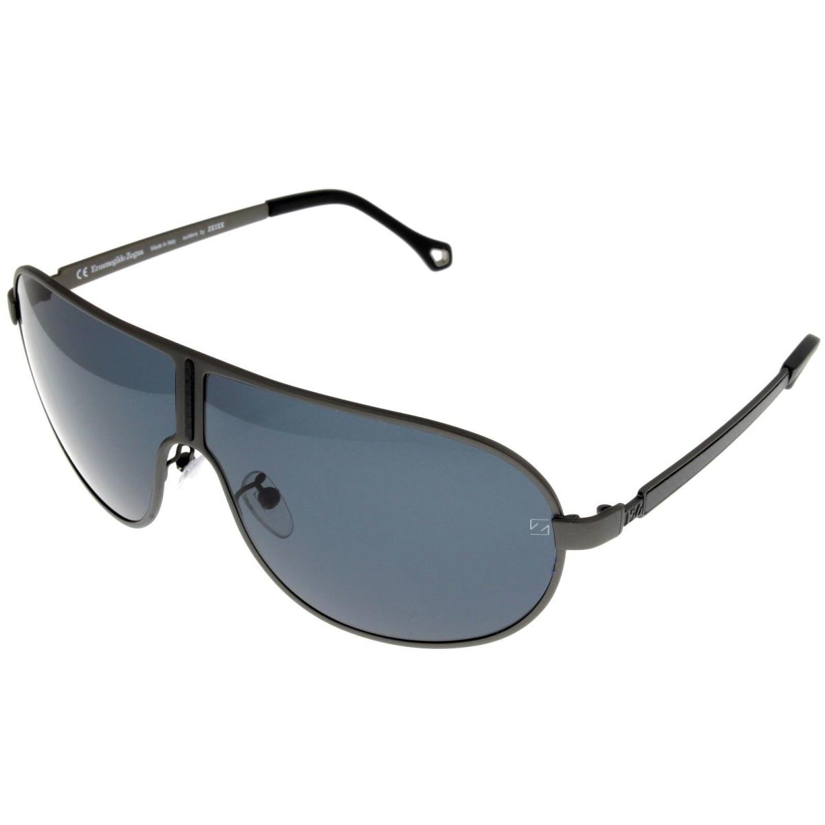 Ermenegildo Zegna Sunglasses Unisex Gunmetal Grey Aviator SZ3292 0627