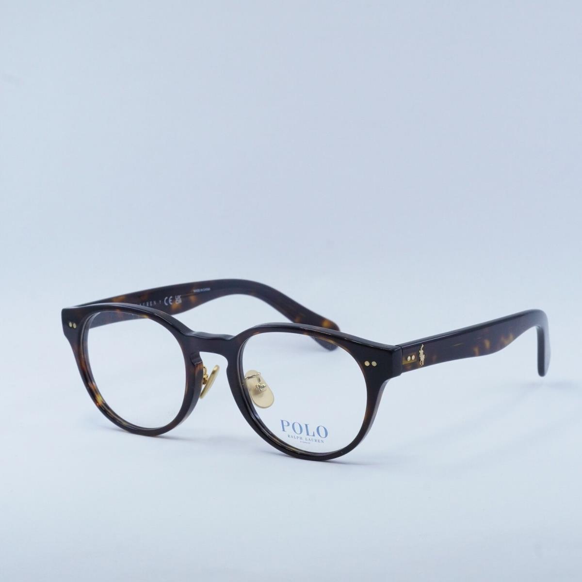 Polo Ralph Laurent PH2265D 5003 Shiny Dark Havana 51mm Eyeglasses