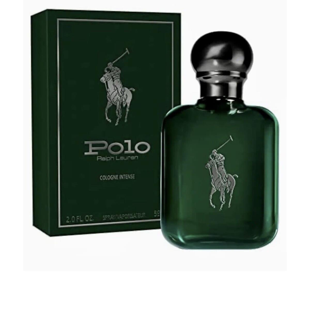 Polo Green Cologne Intense Spray For Men by Ralph Lauren 2.0 oz