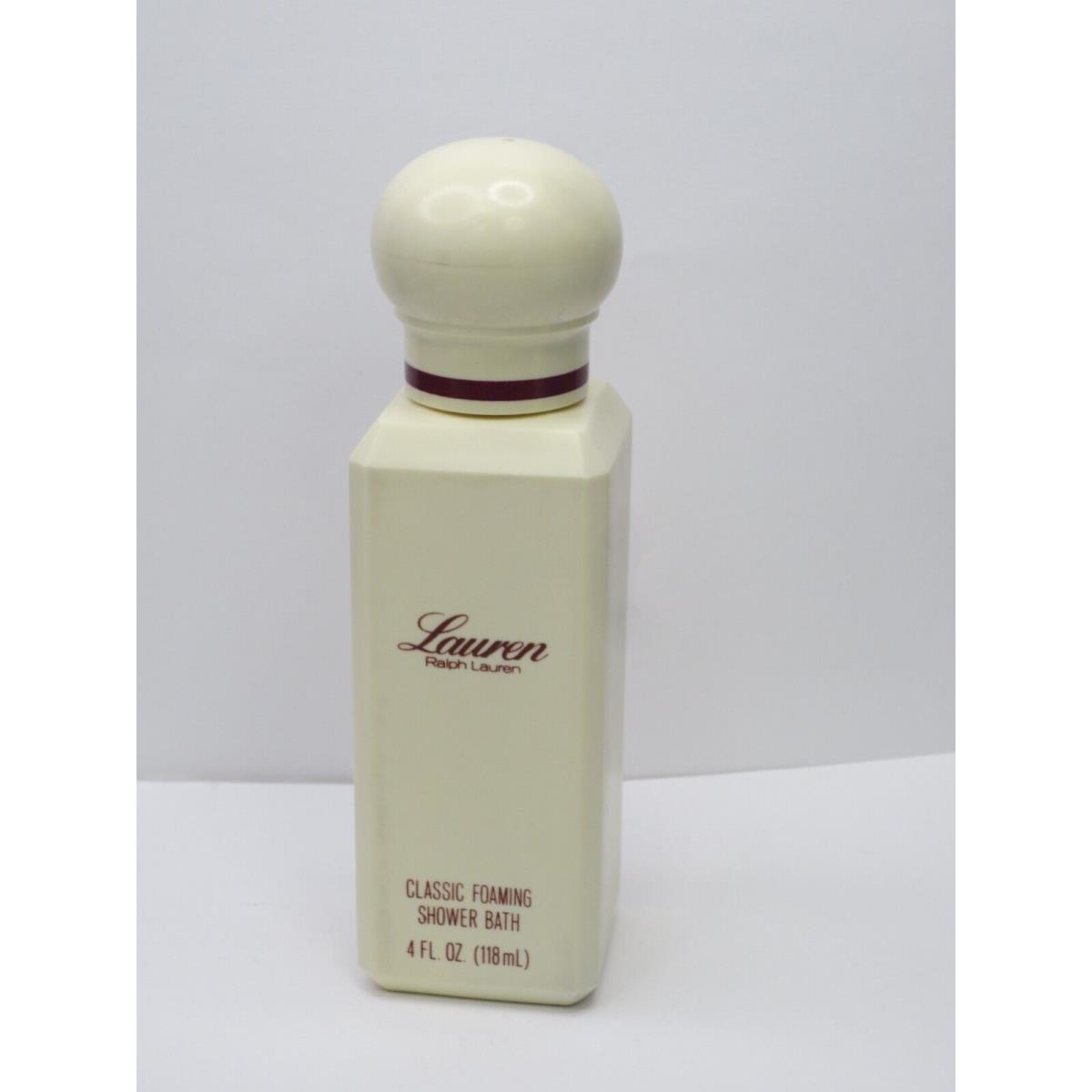 Lauren BY Ralph Lauren Classic Foaming Shower Bath 4 OZ See Details