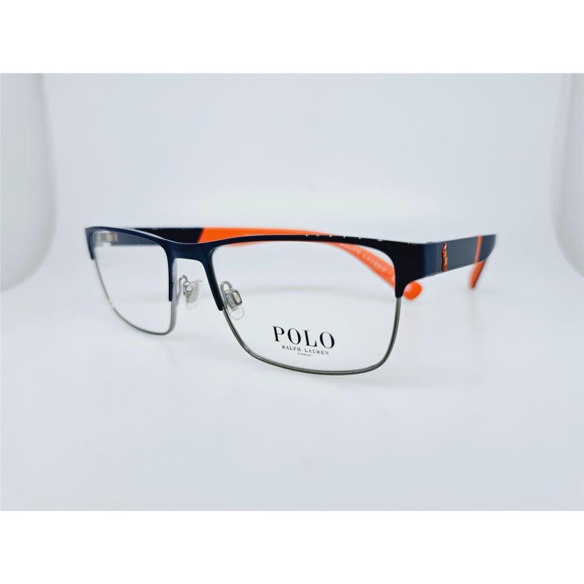 Polo Ralph Lauren PH1215 9468 54MM Shiny Blue Gun Metal Frame W/ Demo Lenses