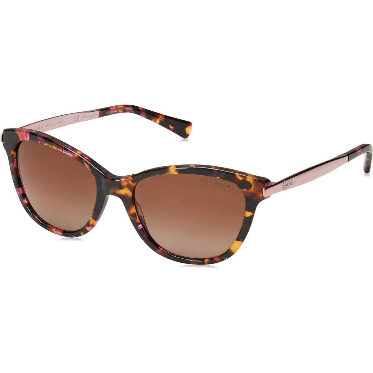 Ralph by Lauren Women`s Shiny Pink Marble/polarized Gradient Brown