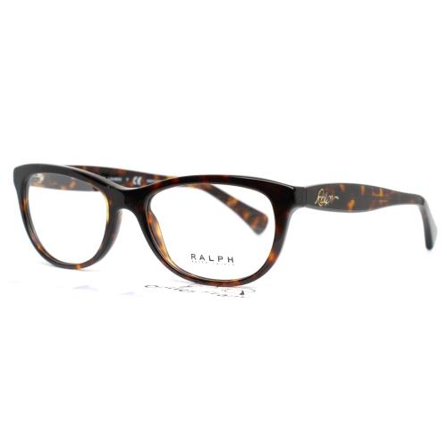 Ralph Lauren RA7078 502 Havana Womens Oval Full Rim Eyeglasses 52-17-140 B:35