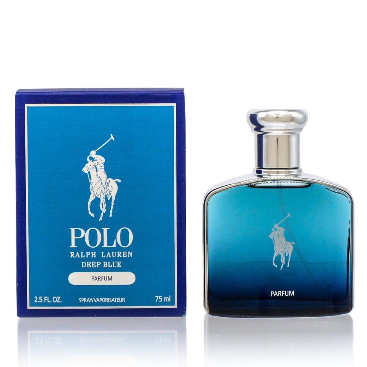 Polo Deep Blue Ralph Lauren Parfum Spray 2.5 OZ Men