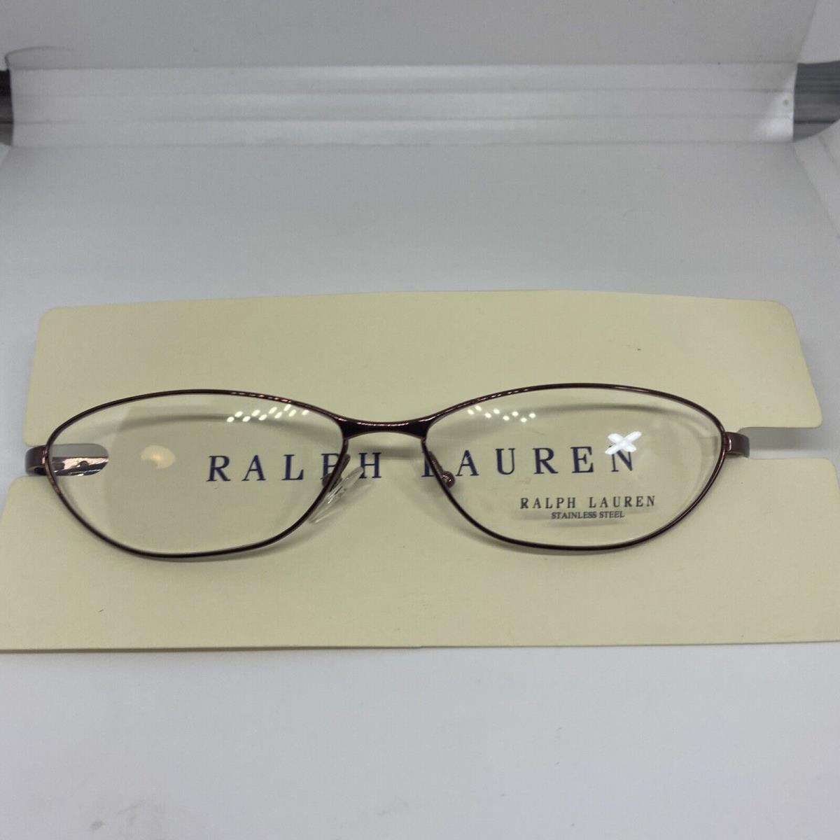 Ralph Lauren RL 1371 1J3 Siena Brown Made in Italy 53-13-130 Stainless Steel