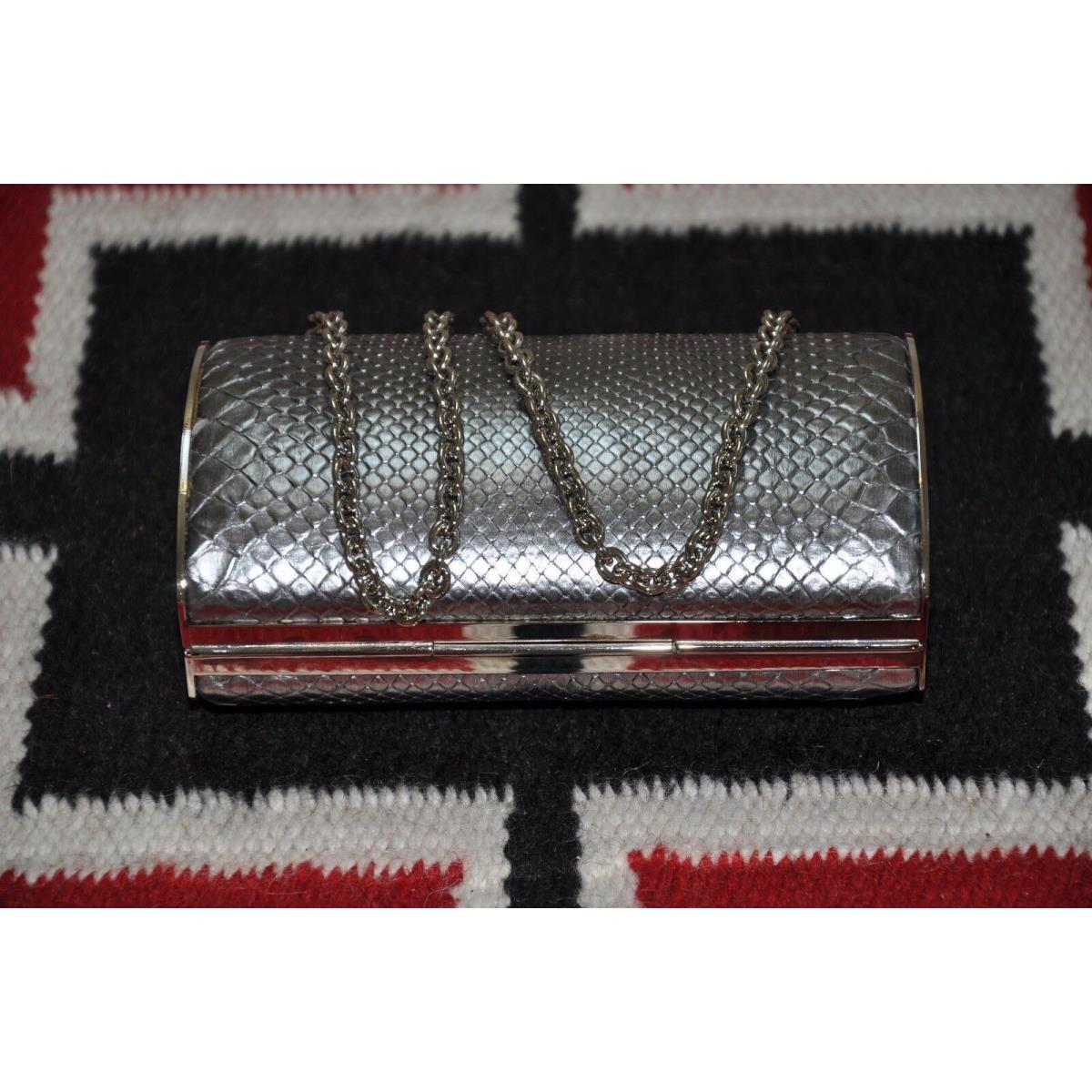 Ralph Lauren Collection Purple Label Python Skin Clutch Wallet