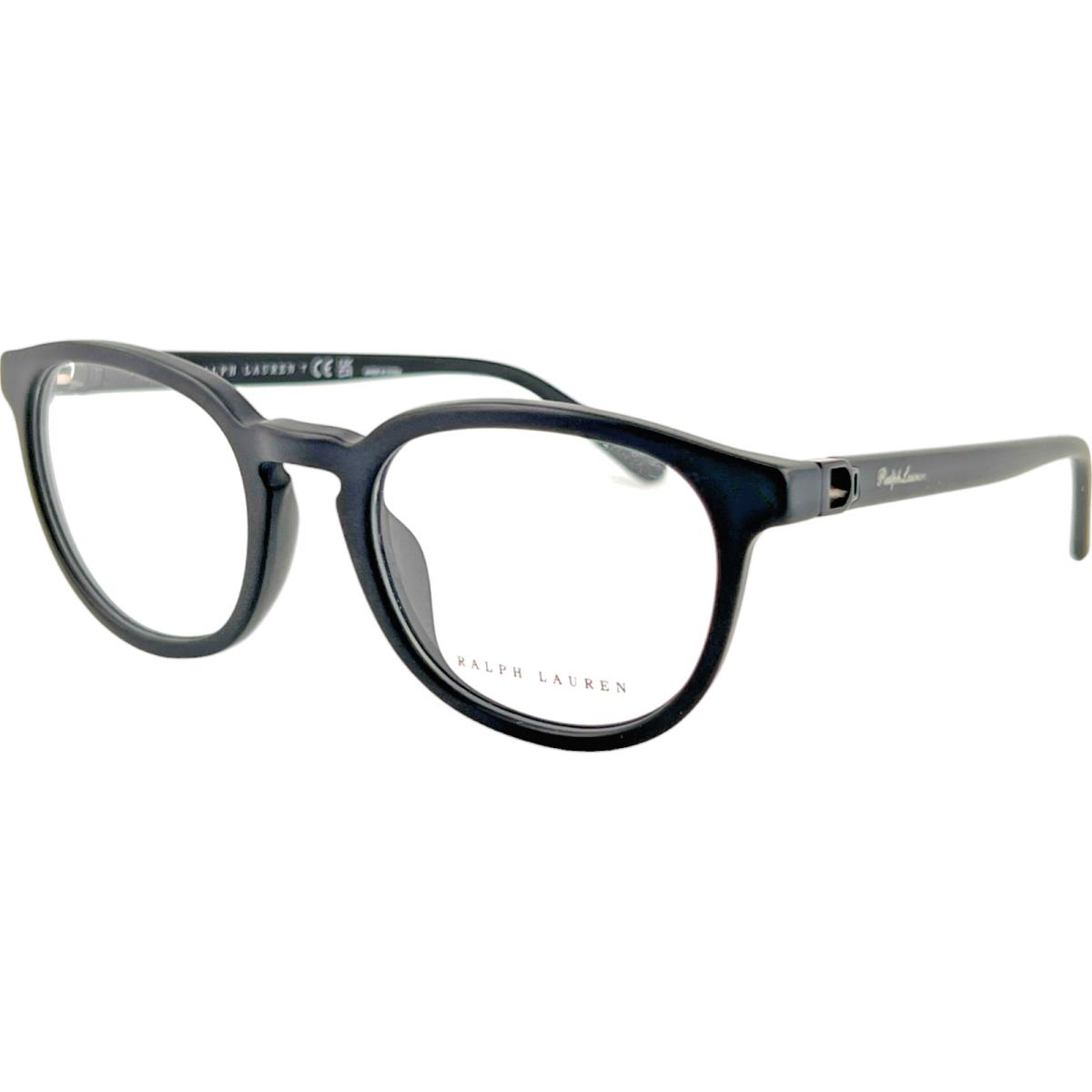 Ralph Lauren RL6224U Mens Plastic Eyeglass Frame 5375 Matte Black 51-21 w Case