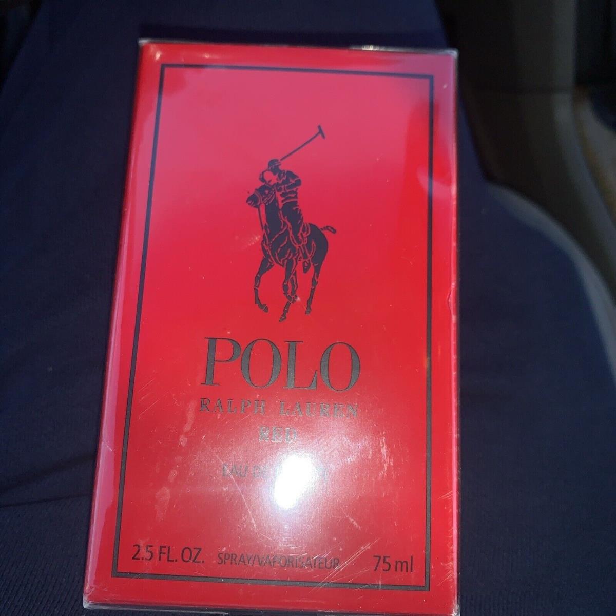 Polo Red by Ralph Lauren Eau De Toilette Spray 2.5 oz For Men