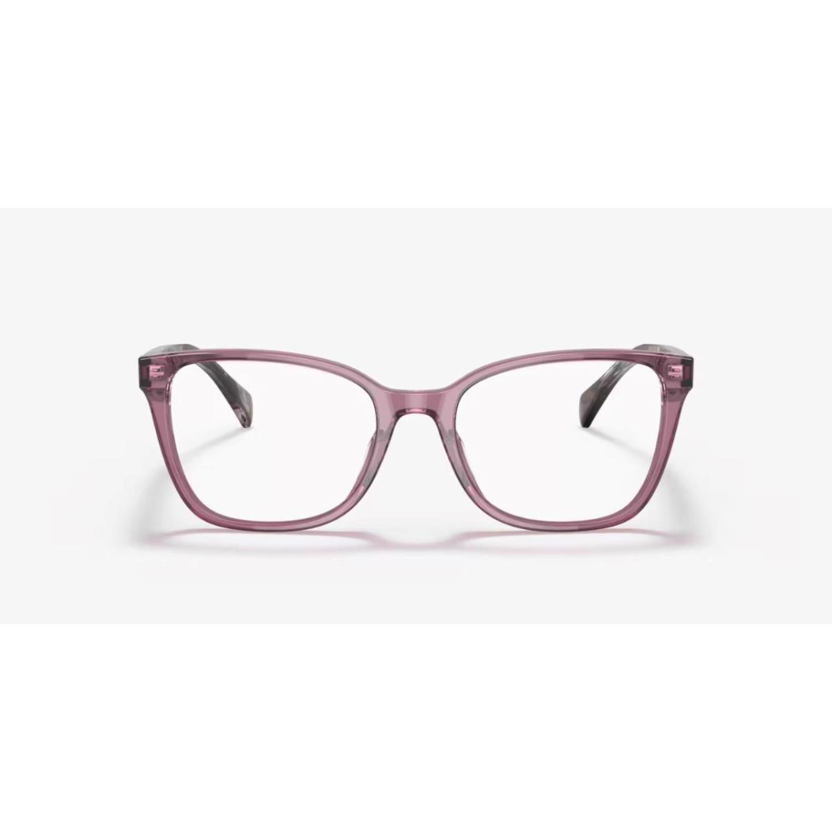 Ralph by Ralph Lauren RA7137U 6008 Transparent Violet Eyeglasses 53-18-145