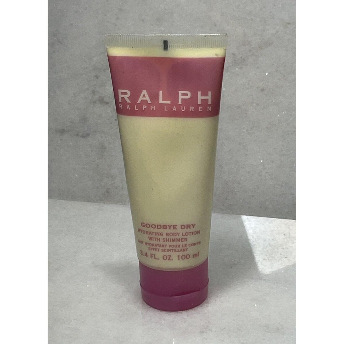 Ralph By Ralph Lauren Goodbye Dry Hydrating Body Lotion w Shimmer 3.4oz