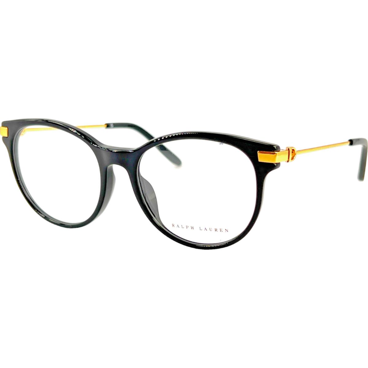 Ralph Lauren RL6231U Womens Plastic Eyeglass Frame 5001 Shiny Black 53-18 w Case