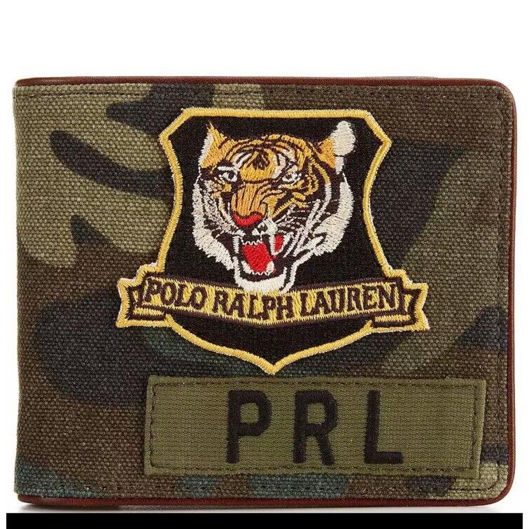 Polo Ralph Lauren Tiger-patch Camouflage Billfold Wallet