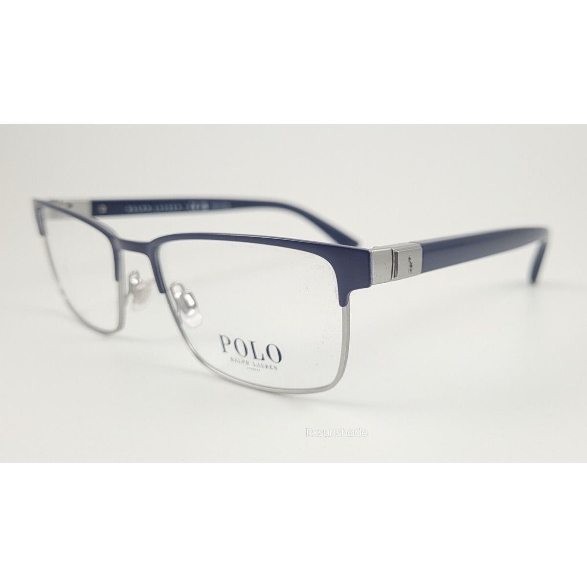 Ralph Lauren Polo Eyeglasses PH 1222 Color 9273 Blue Gunmetal Size 54 Square