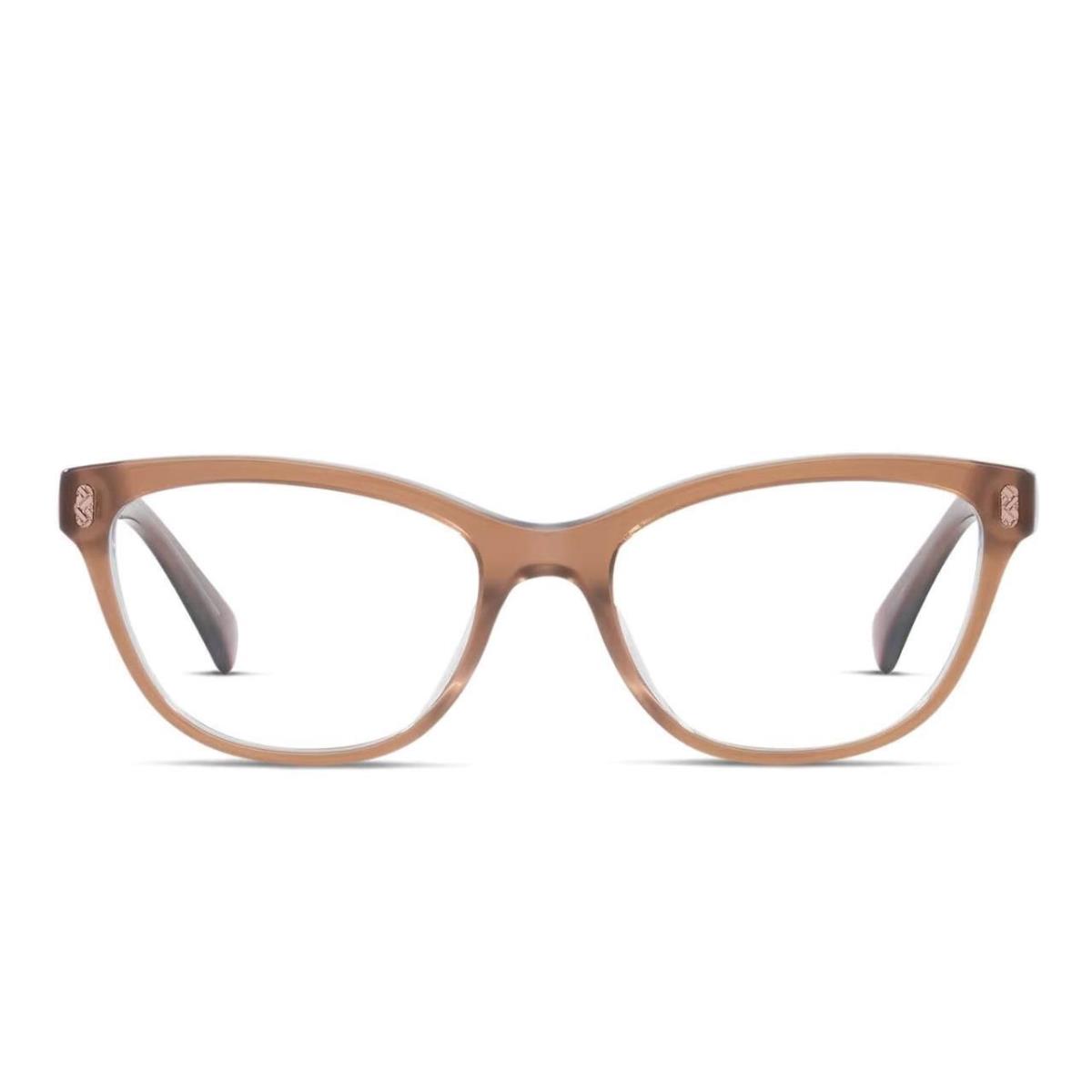 Ralph Lauren RA7152U 6067 Eyeglasses Transparent Brown 54-17-145