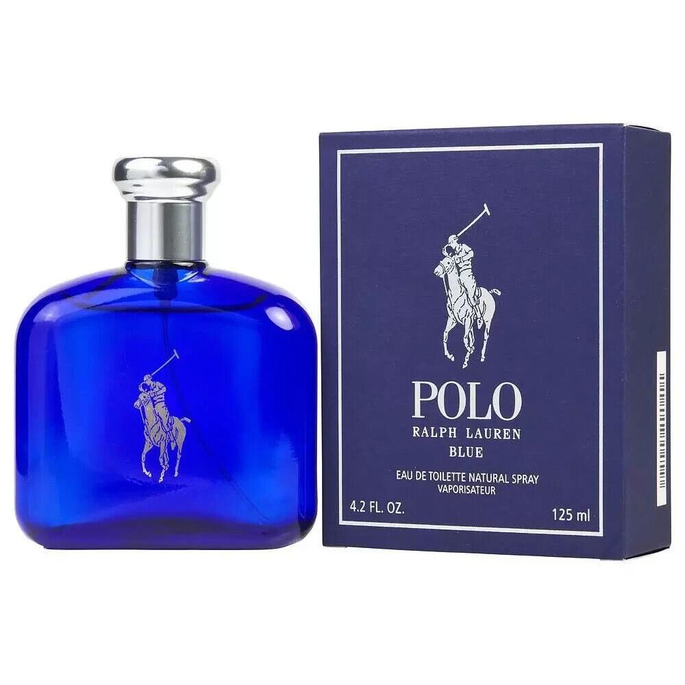 Polo Blue by Ralph Lauren 4.2 oz Edt Cologne For Men