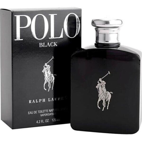 Polo Black by Ralph Lauren For Men Eau de Toilette Spray 4.2 oz