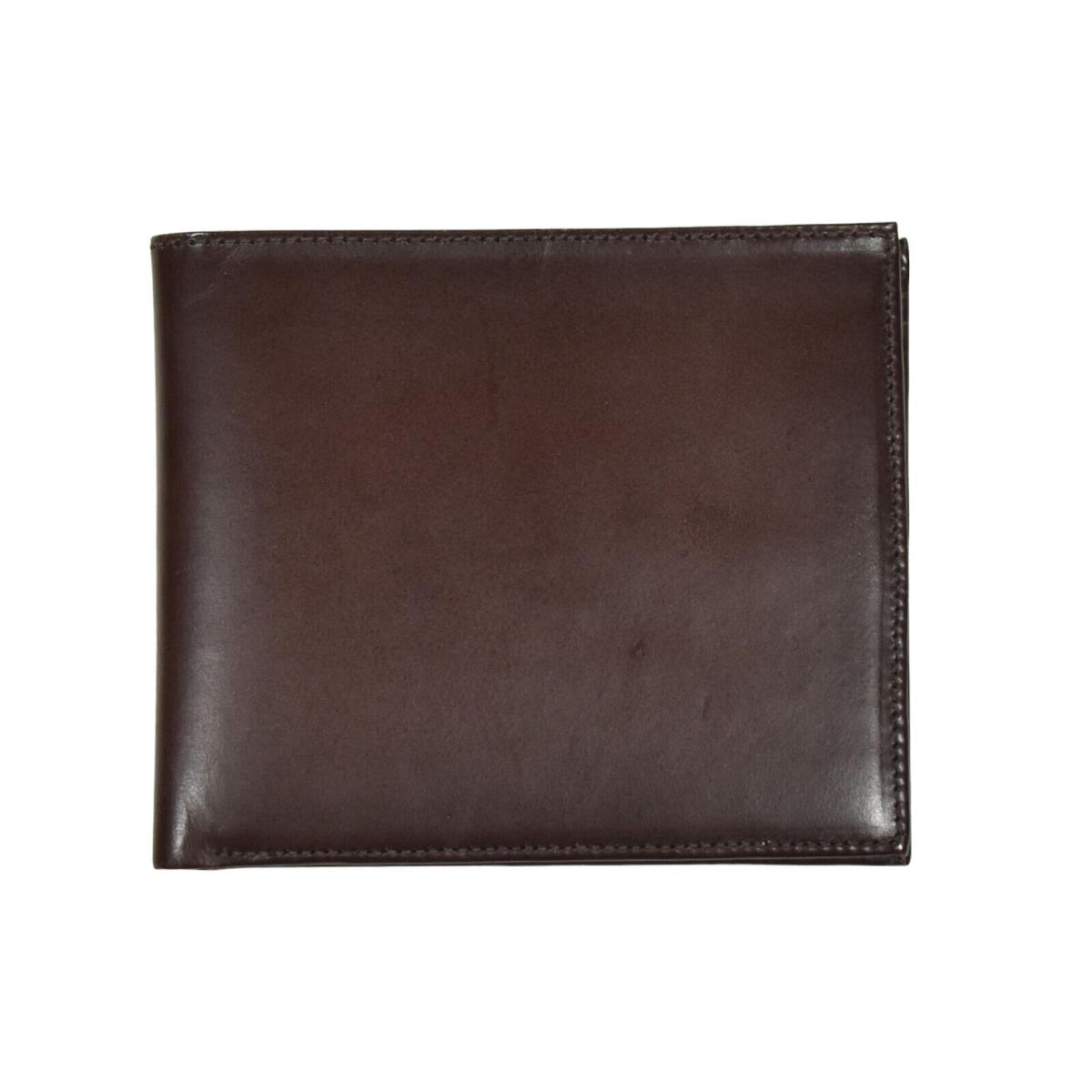 Ralph Lauren Purple Label Vintage Brown Leather Bifold Wallet