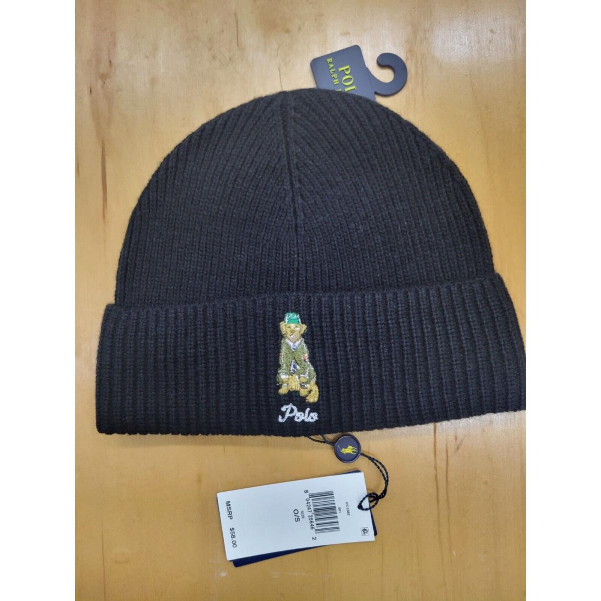 Polo Ralph Lauren Men`s Knit Polo Beanie Hat Watch Ski Cap