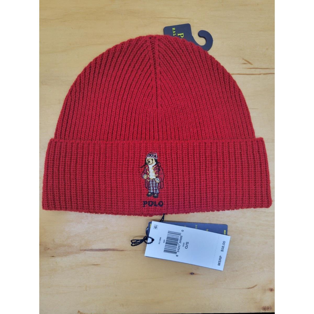 Polo Ralph Lauren Men`s Knit Polo Dog Beanie Hat Watch Ski Cap