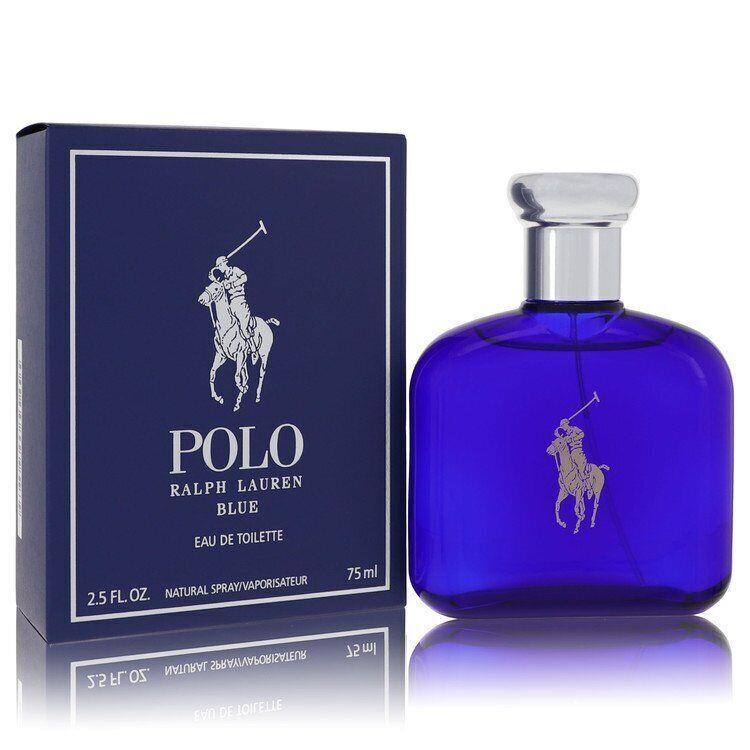 Polo Blue Cologne By Ralph Lauren Eau De Toilette Spray 2.5oz/75ml For Men