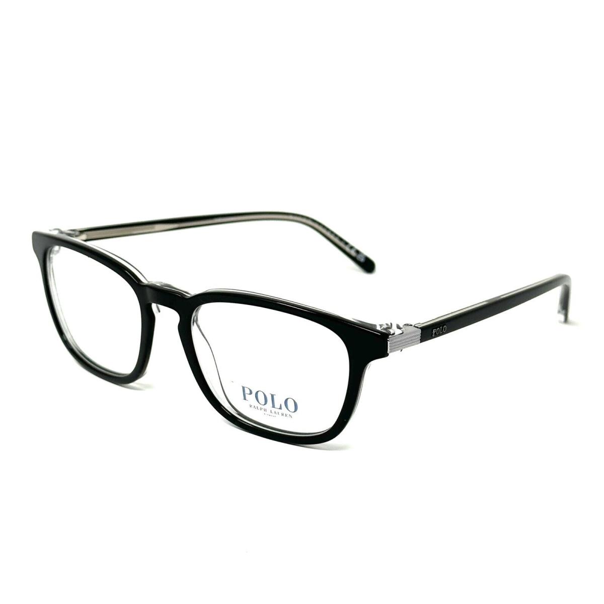 Polo Ralph Lauren PH2253 Shiny Trasparent Blue Crystal Eyeglasses 52-16-140mm - Frame: Shiny Transparent Blue on Crystal