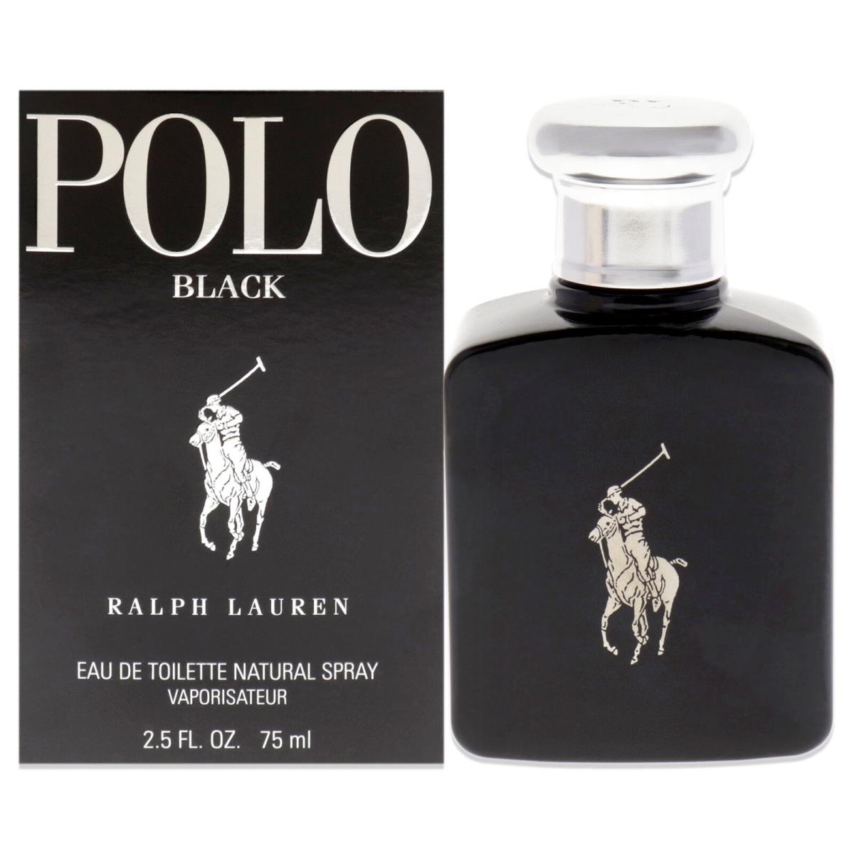 Polo Black by Ralph Lauren For Men - 2.5 oz Edt Spray