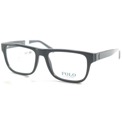 Polo Ralph Lauren PH2217 5831 Top Grey/blue/white Square Eyeglasses 52-17-145