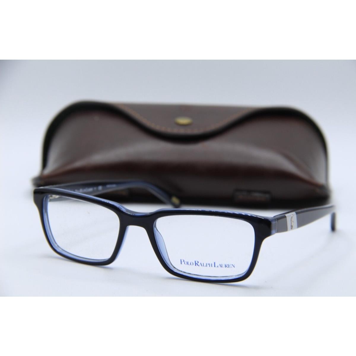 Polo Ralph Lauren PH 8525 1589 Blue Black Frames Eyeglasses 47-16