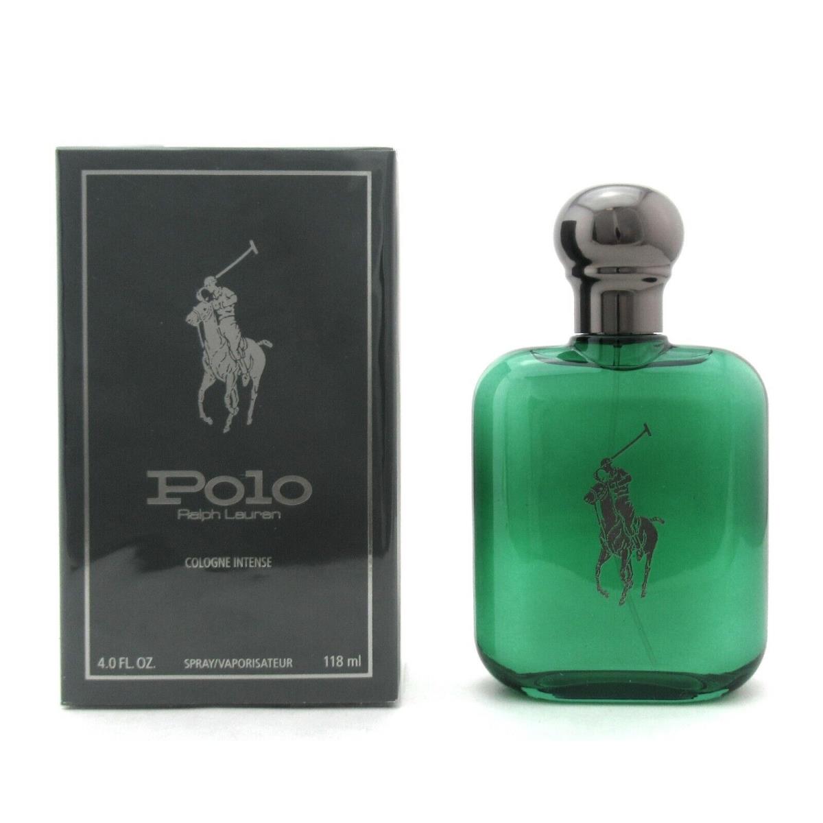 Polo Green by Ralph Lauren 4.0 Oz. Cologne Intense Spray For Men Box