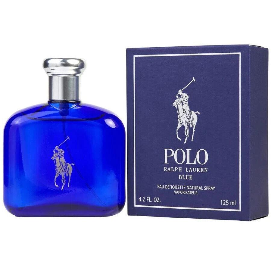 Polo Blue by Ralph Lauren 4.2oz Edt For Men Box