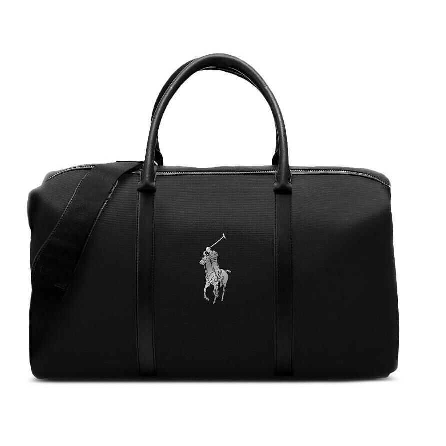 Polo Ralph Lauren Duffle Gym Carry-on Weekender Travel Bag Black