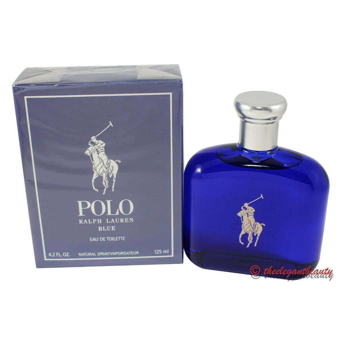 Polo Blue By Ralph Lauren 4.2oz/125ml Edt Spray For Men