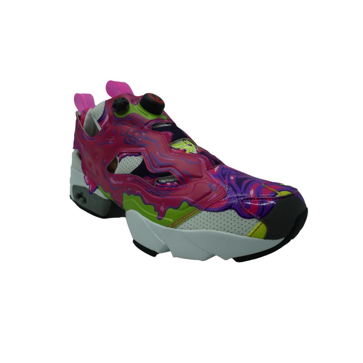 Reebok Unisex Adult Instapump Fury Ghostbusters Athletic Shoes Pink Purple 11.5