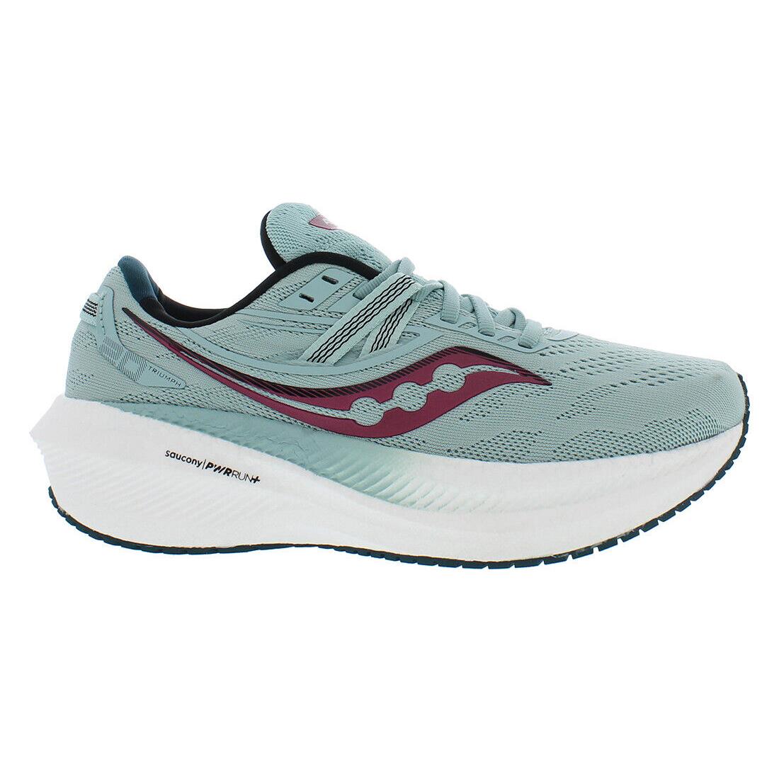 Saucony Triumph 20 Womens Shoes Size 7 Color: Mineral/berry - Mineral/Berry, Full: Mineral/Berry