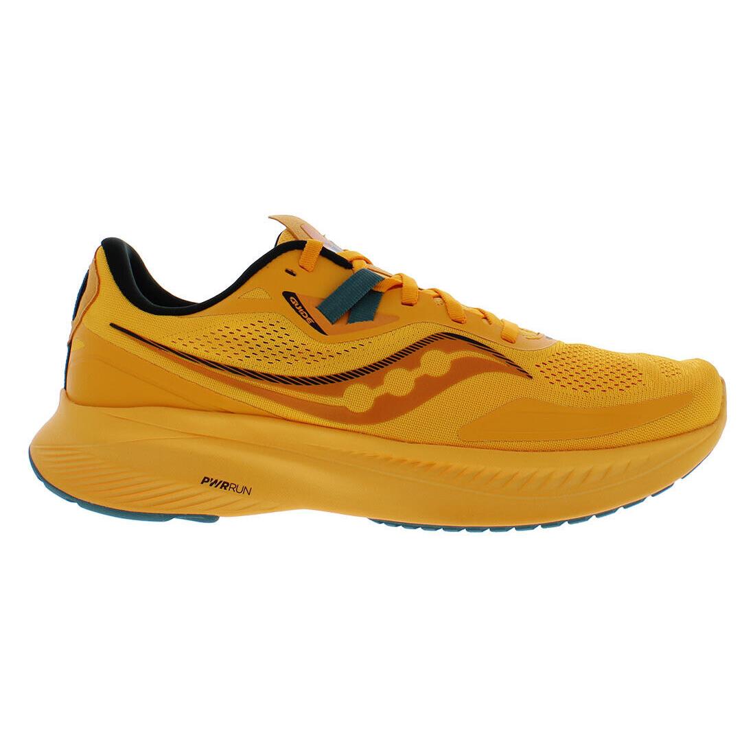 Saucony Guide 15 Womens Shoes - Gold/Pine Jaune, Full: Gold/Pine Jaune