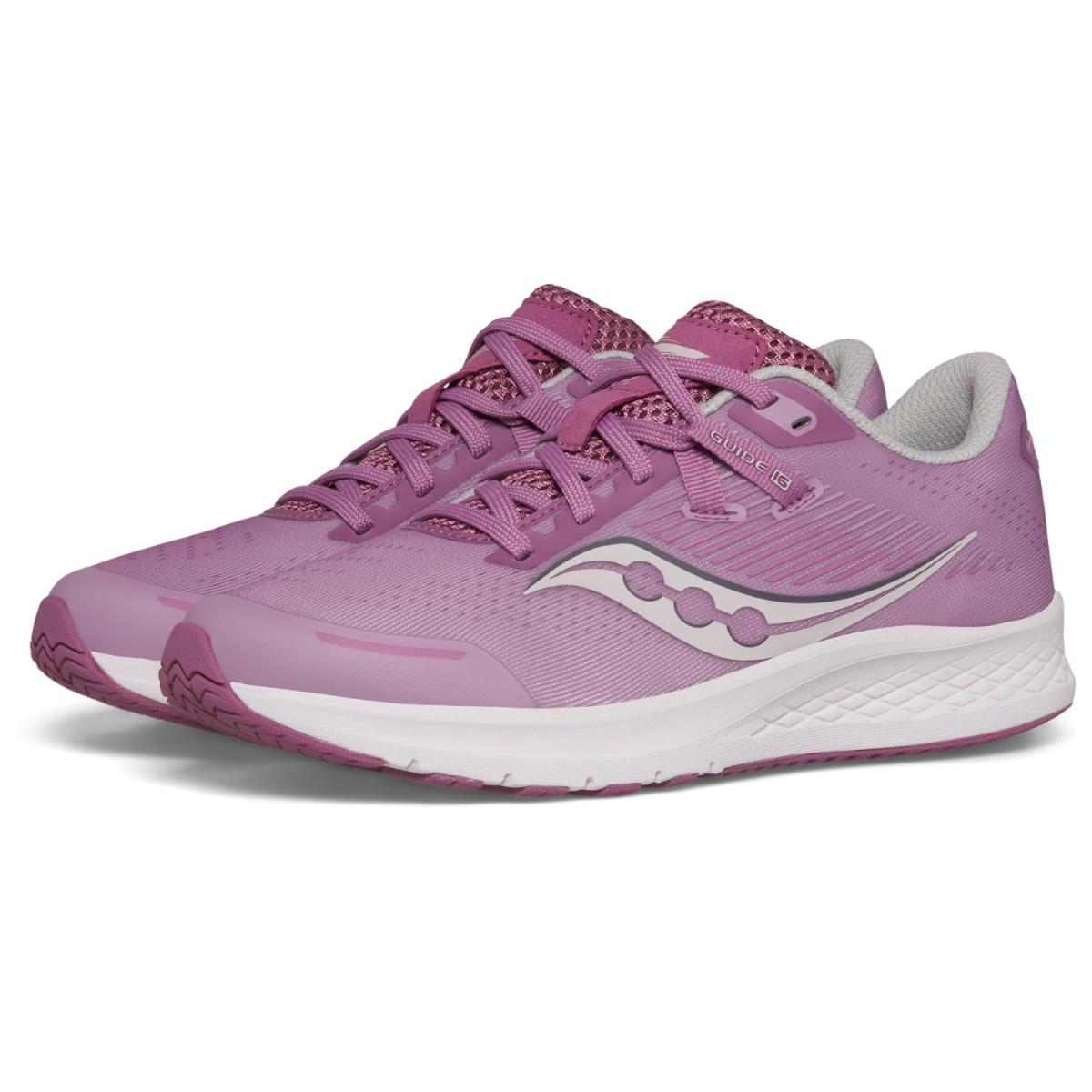 Children Unisex Saucony Kids Saucony Kids Guide 16 Sneaker Little Kid/big Kid - Orchid