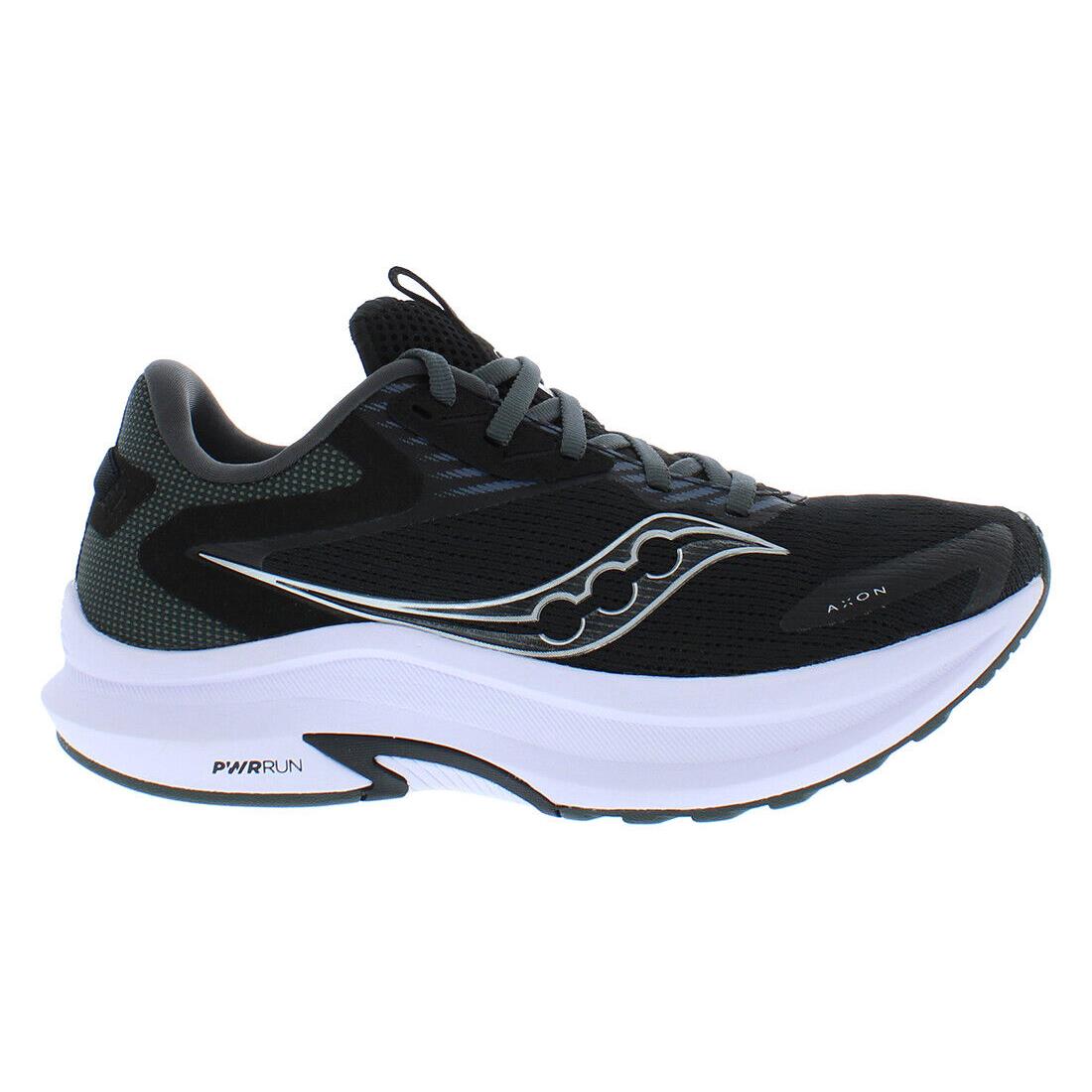 Saucony Axon 2 Womens Shoes - Black/White/Noir/Blanc, Full: Black/White/Noir/Blanc