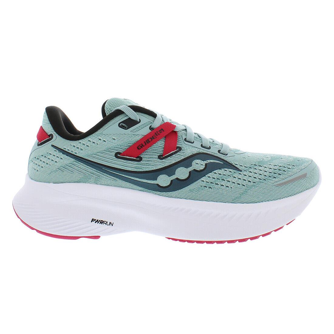 Saucony Guide 16 Womens Shoes Size 6.5 Color: Mineral/rose - Blue, Full: Mineral/Rose