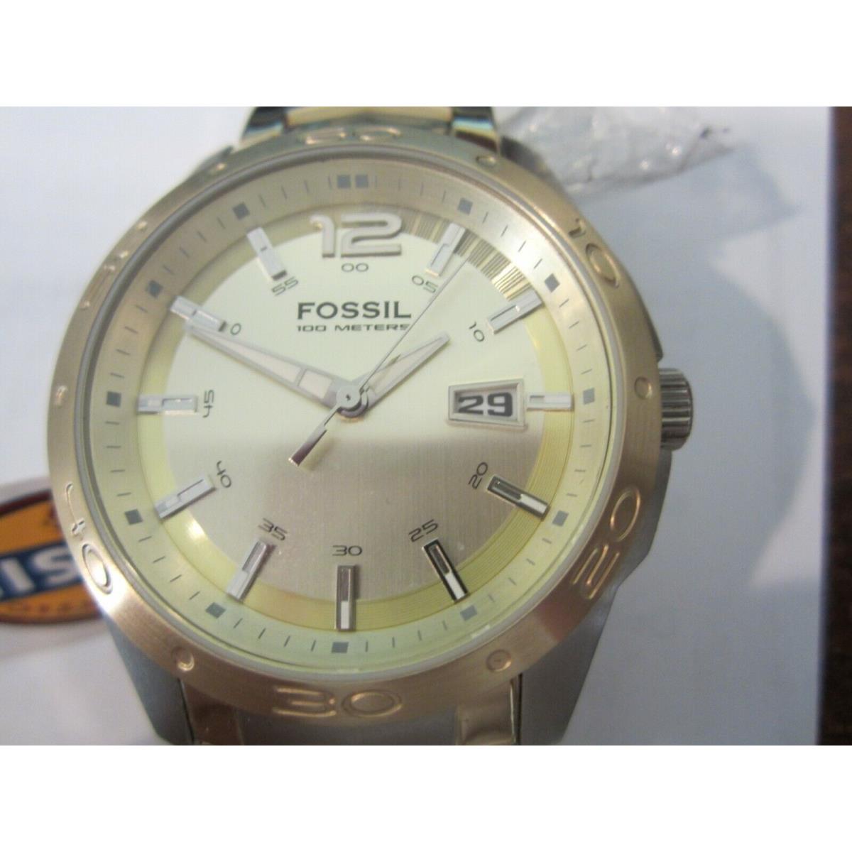 Fossil Men`s Watch Quartz All SS AM4088