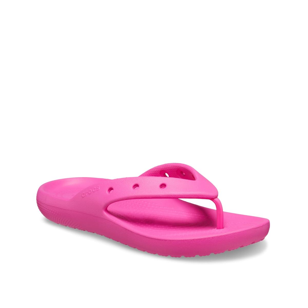 Woman`s Sandals Crocs Classic v2 Flip Flop Juice Pink