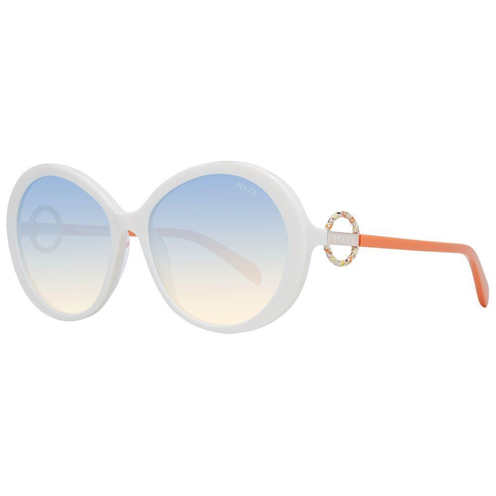 Emilio Pucci White Women Sunglasses - Varies, Frame: Varies, Exterior: Varies