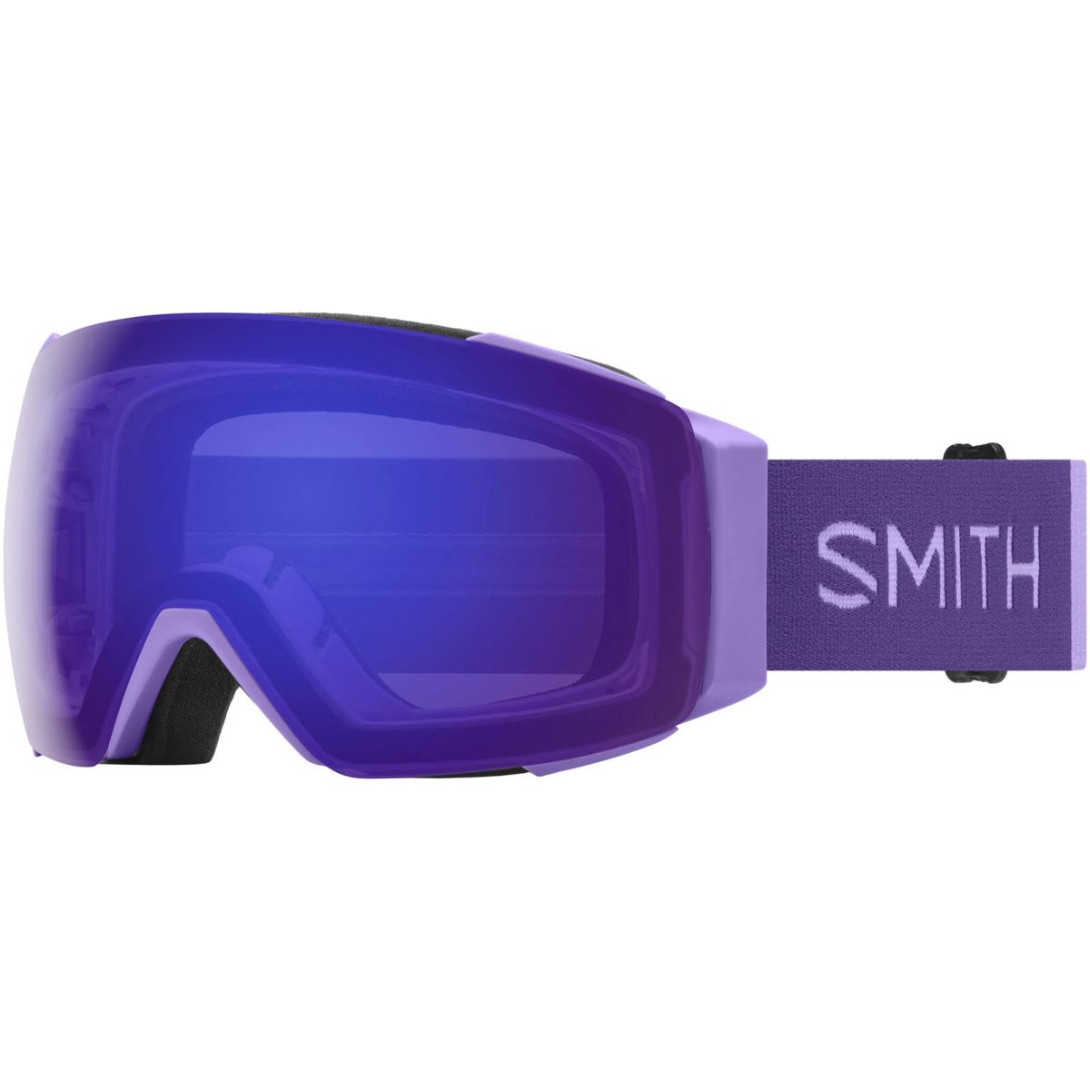 Smith Optics I/o Mag Chromapop Shield Goggles W/ Low Light Bonus Lens - M004271 Perl Dust/Everyday Violet (4Q9941)